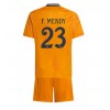 Real Madrid Ferland Mendy #23 Auswärtstrikot 2024-25 Kurzarm (+ kurze hosen)